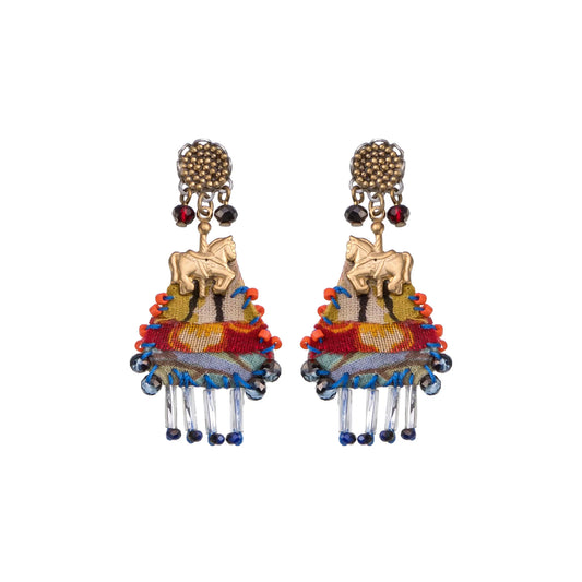 Small Fantasy Post Earrings | Ayalabar