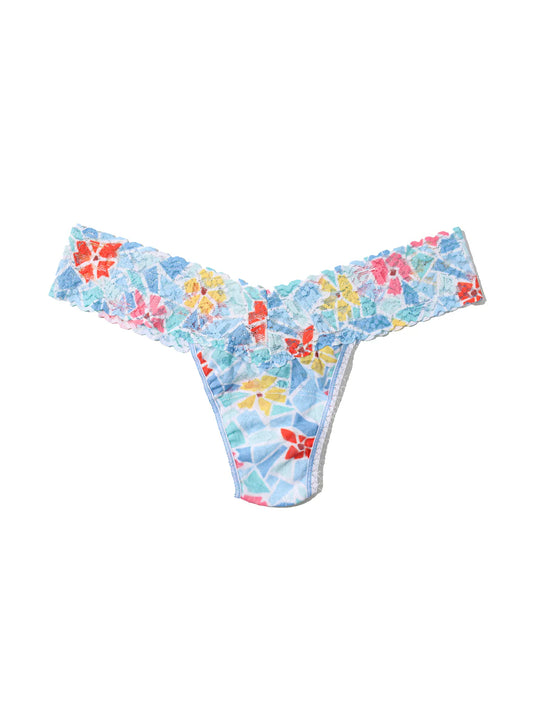Signature Lace Thong in Floral Mosaic | Hanky Panky