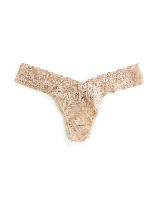 Signature Lace Thong in Chai | Hanky Panky