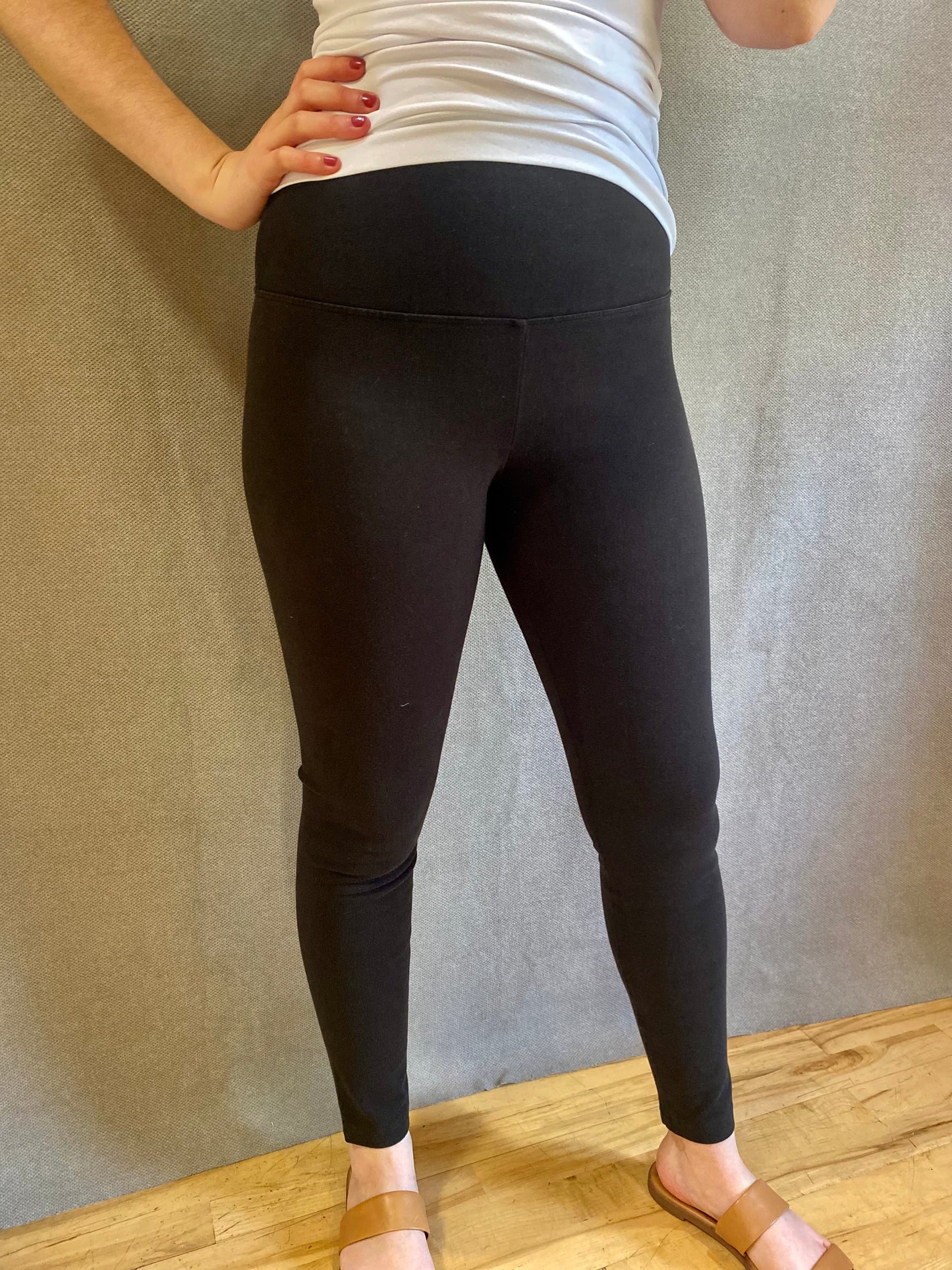 Denim Legging in Black | Lysse