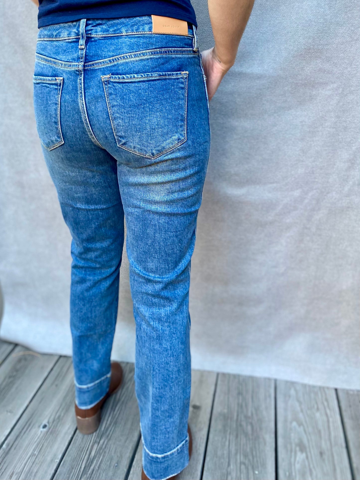 Playback Slim Straight Jean in Skyler | Dear John