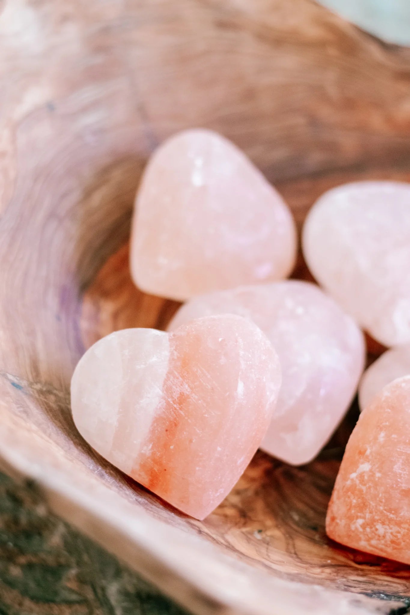 Assorted Heart Himalayan Salt Stone