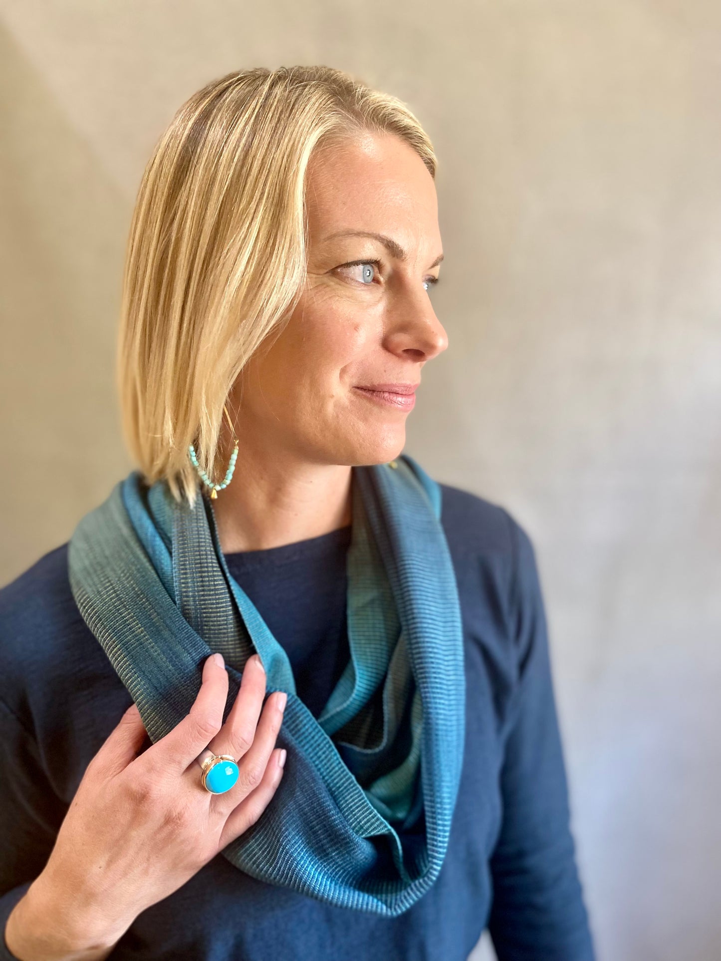 Kingman Turquoise Ring | Linda Blumel