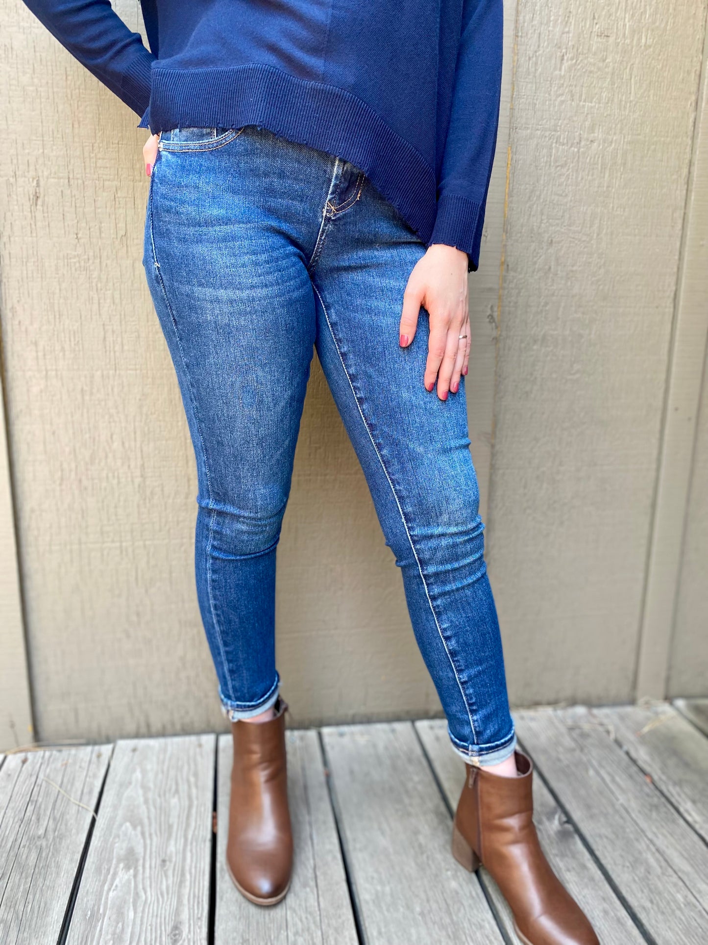 Joyrich Skinny Jean in Mullholand | Dear John