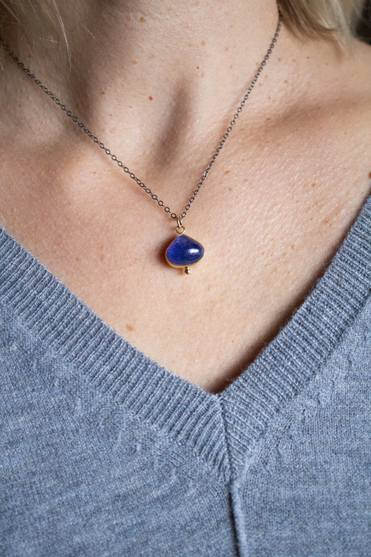 Tanzanite Necklace | Linda Blumel