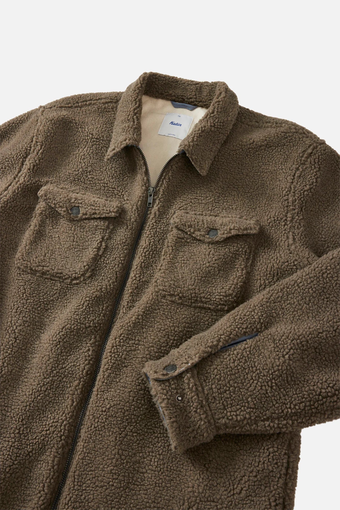 Anderson Sherpa Jacket in Shadow | Katin