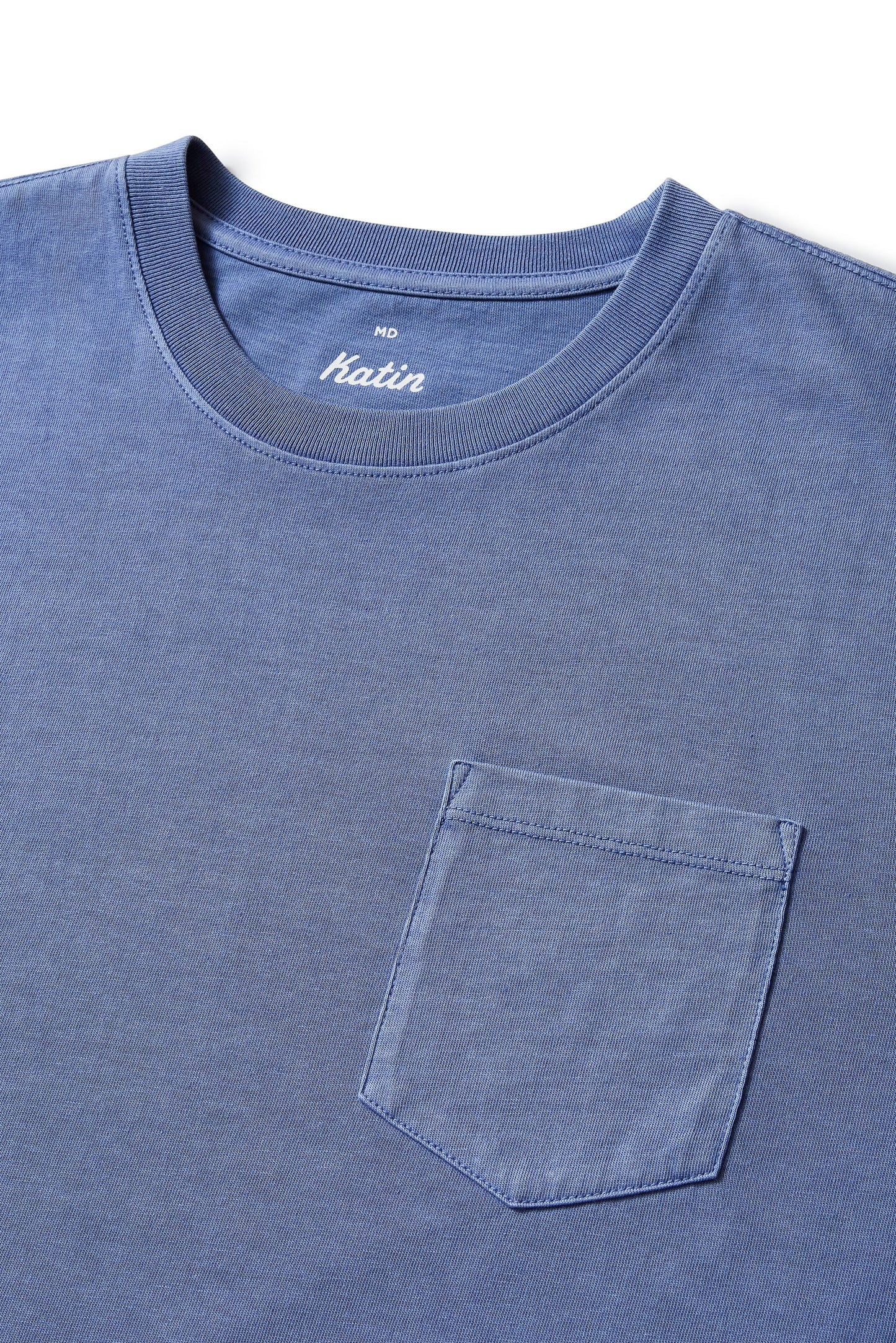 Base Tee in Blue Pigment | Katin