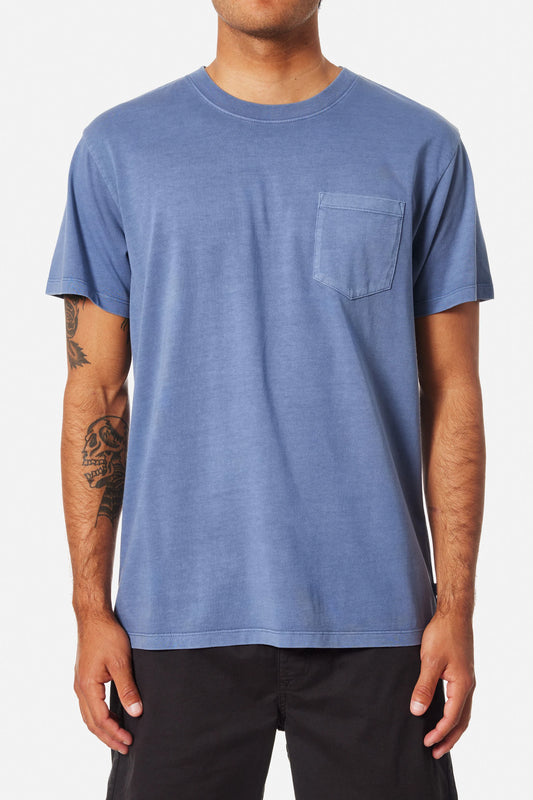 Base Tee in Blue Pigment | Katin