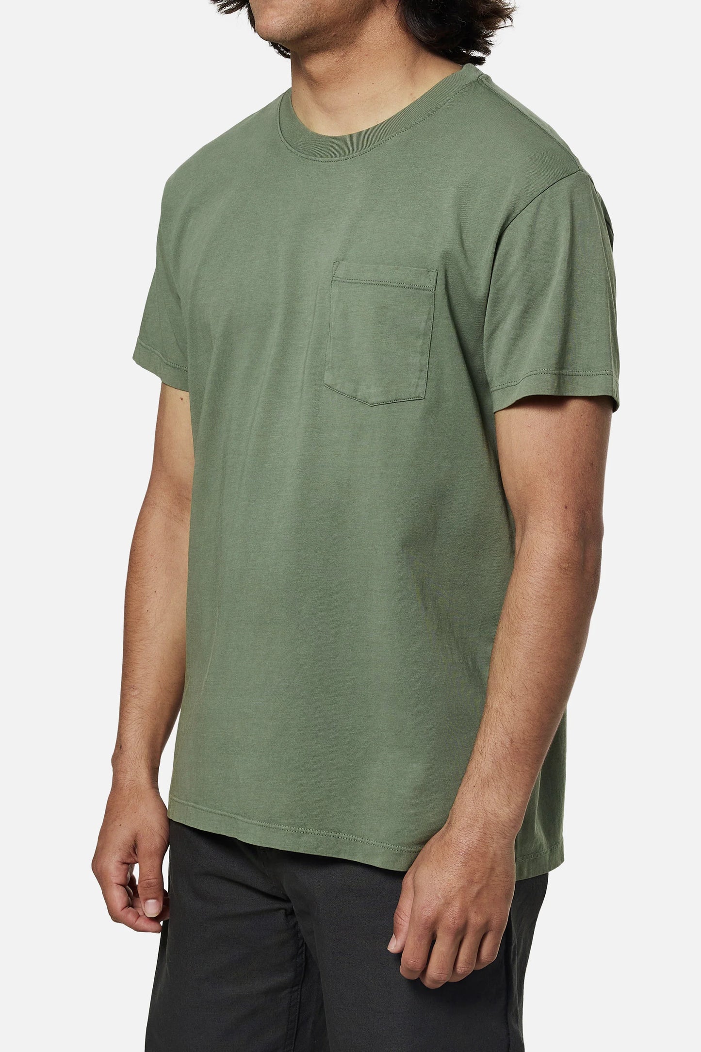 Base Tee in Olive Wash | Katin