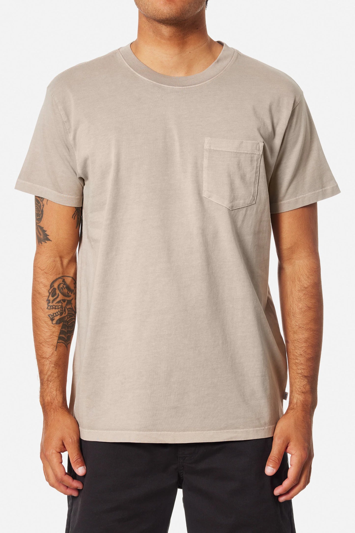 Base Tee in Khaki Pgment | Katin