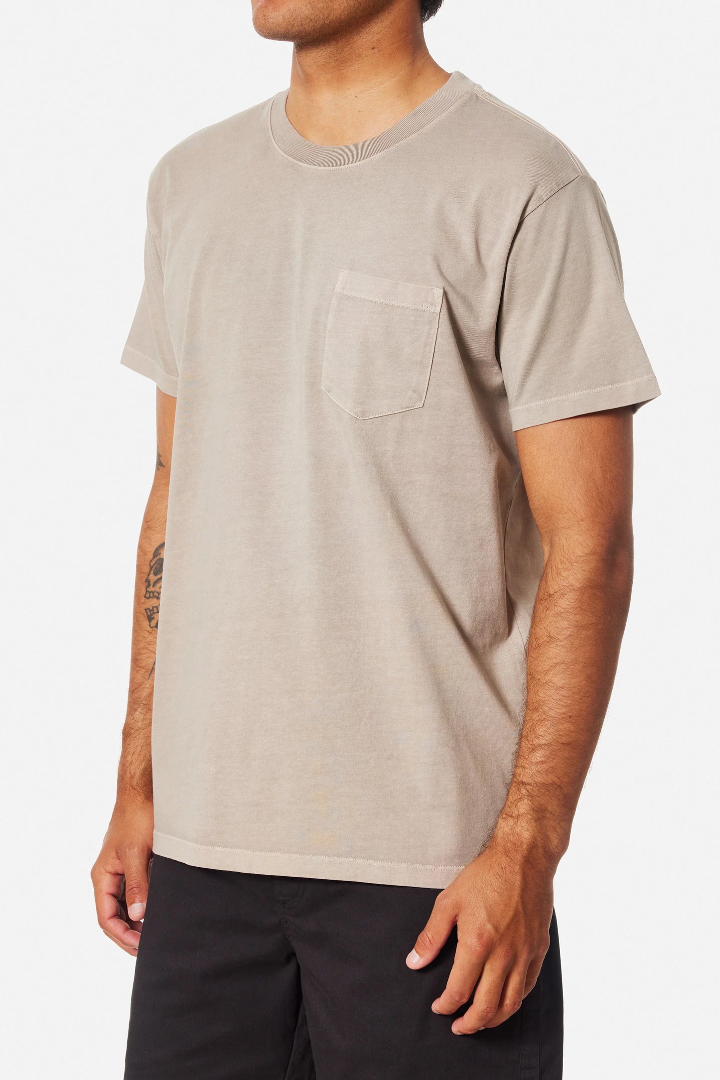 Base Tee in Khaki Pgment | Katin