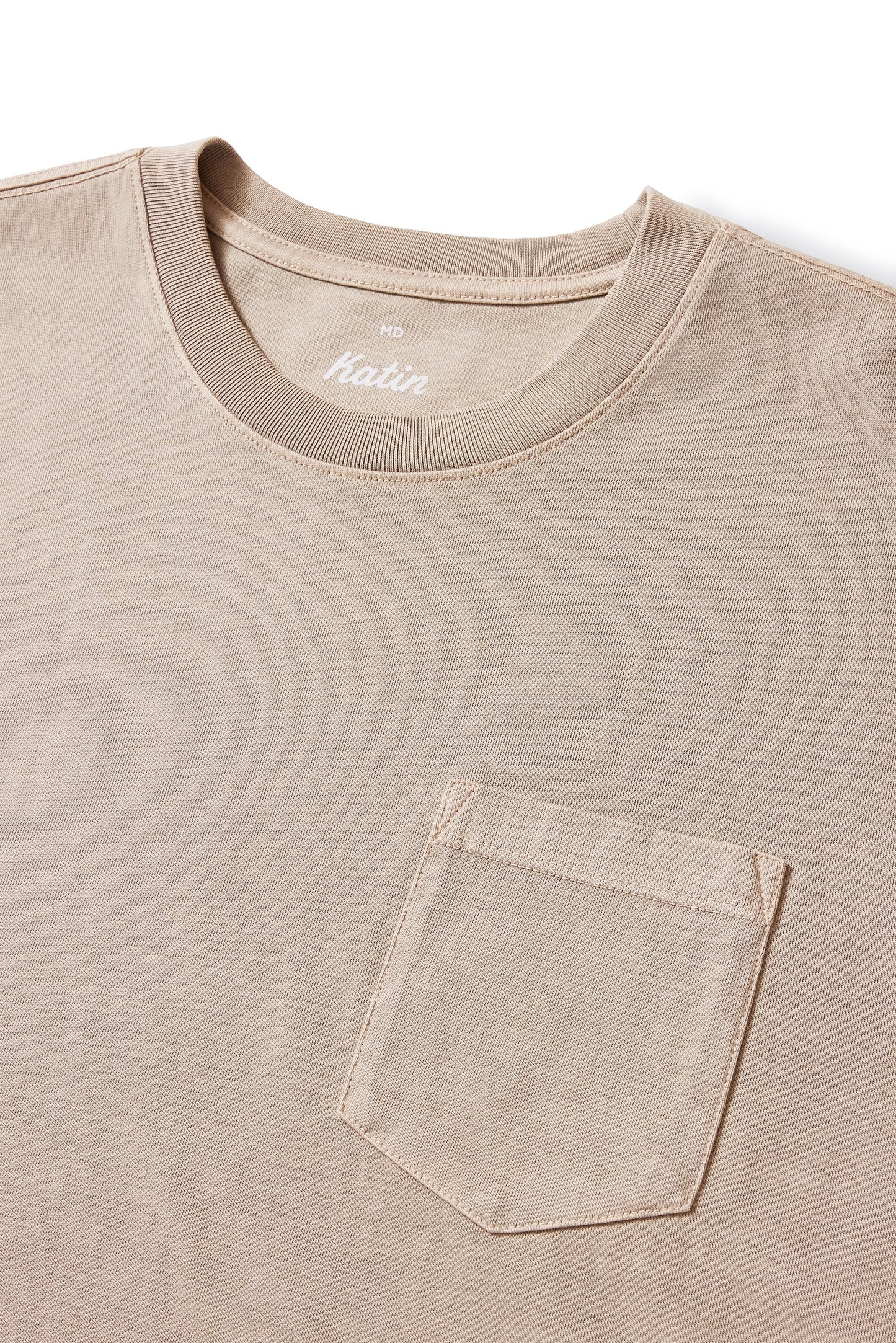 Base Tee in Khaki Pgment | Katin