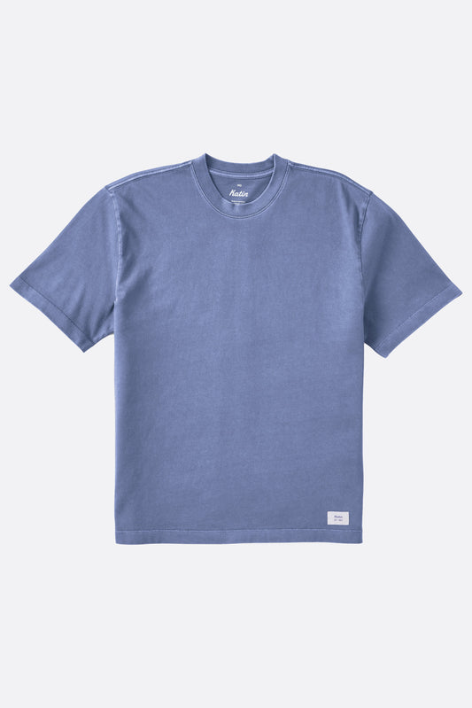 Heritage Tee in Blue Pigment | Katin