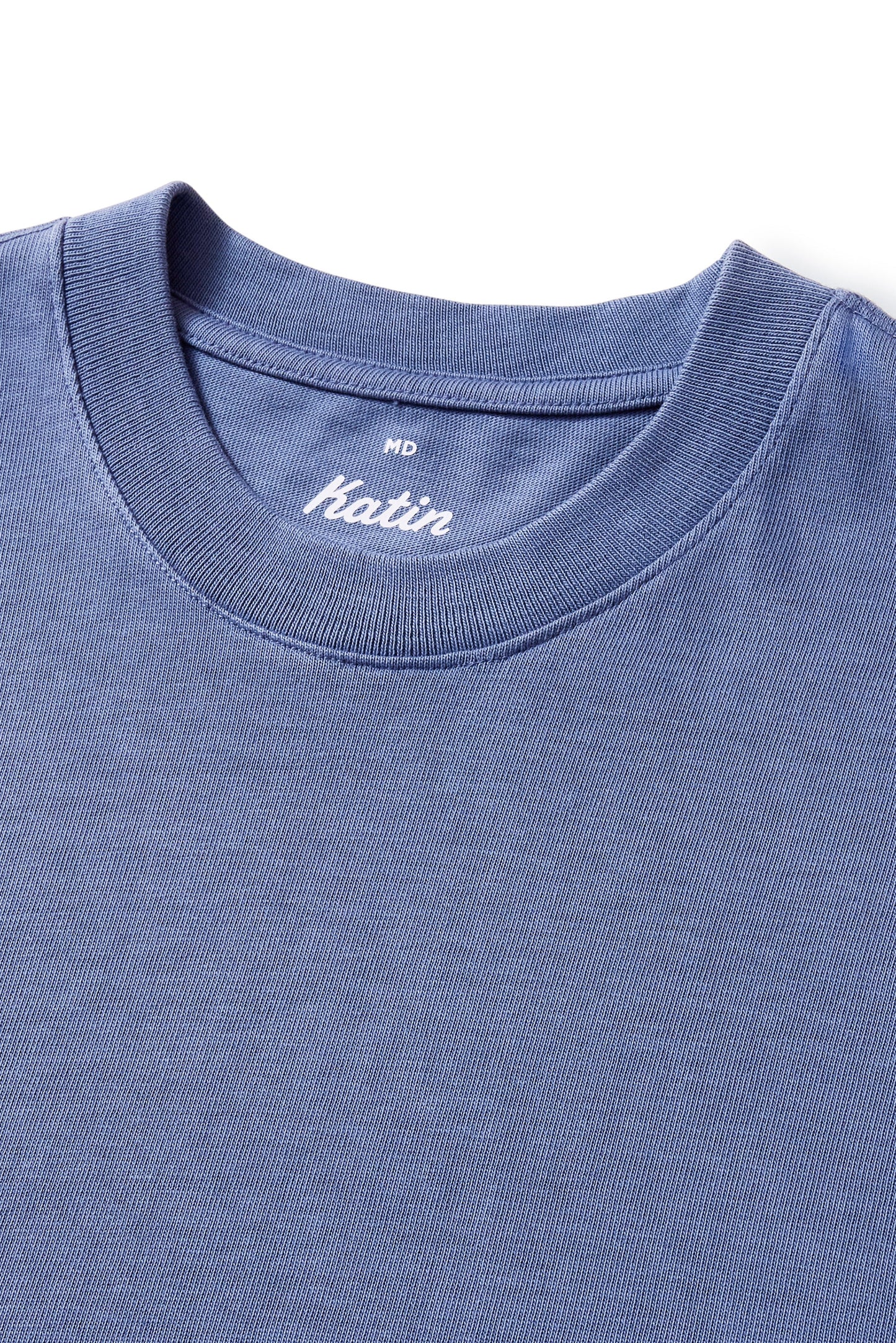 Heritage Tee in Blue Pigment | Katin