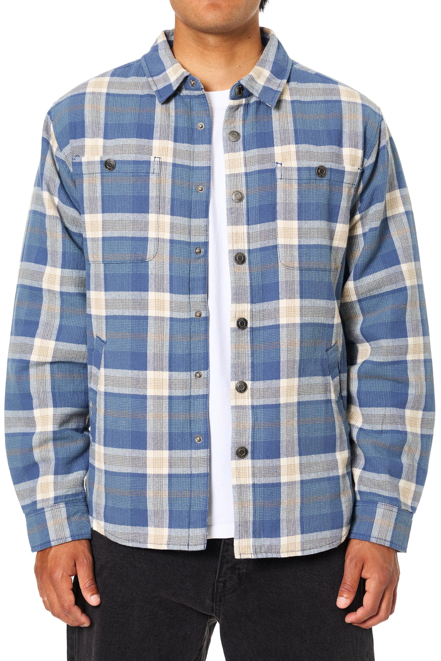 Harold Jacket in Blue Plaid | Katin