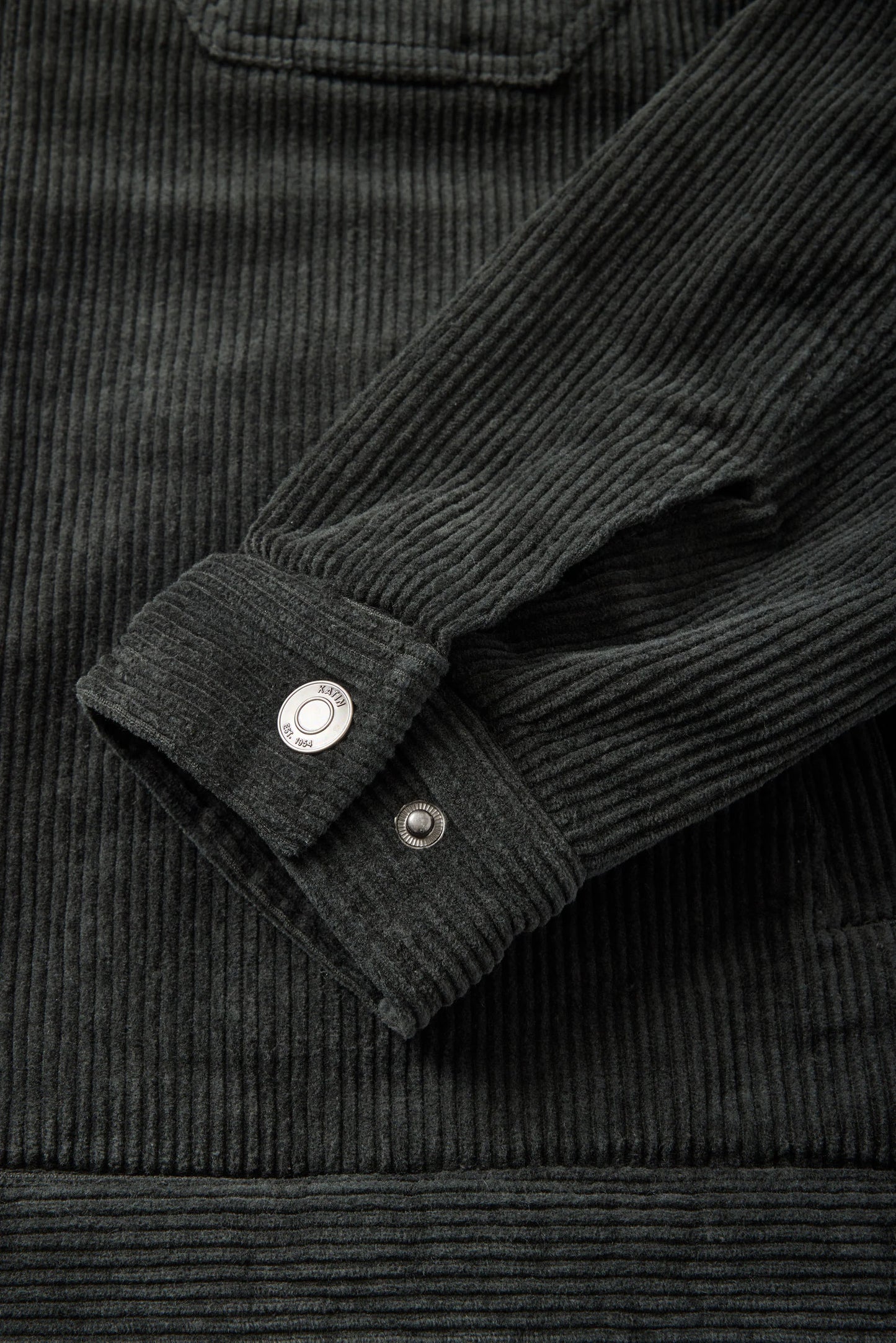 Harris Corduroy Jacket in Black | Katin