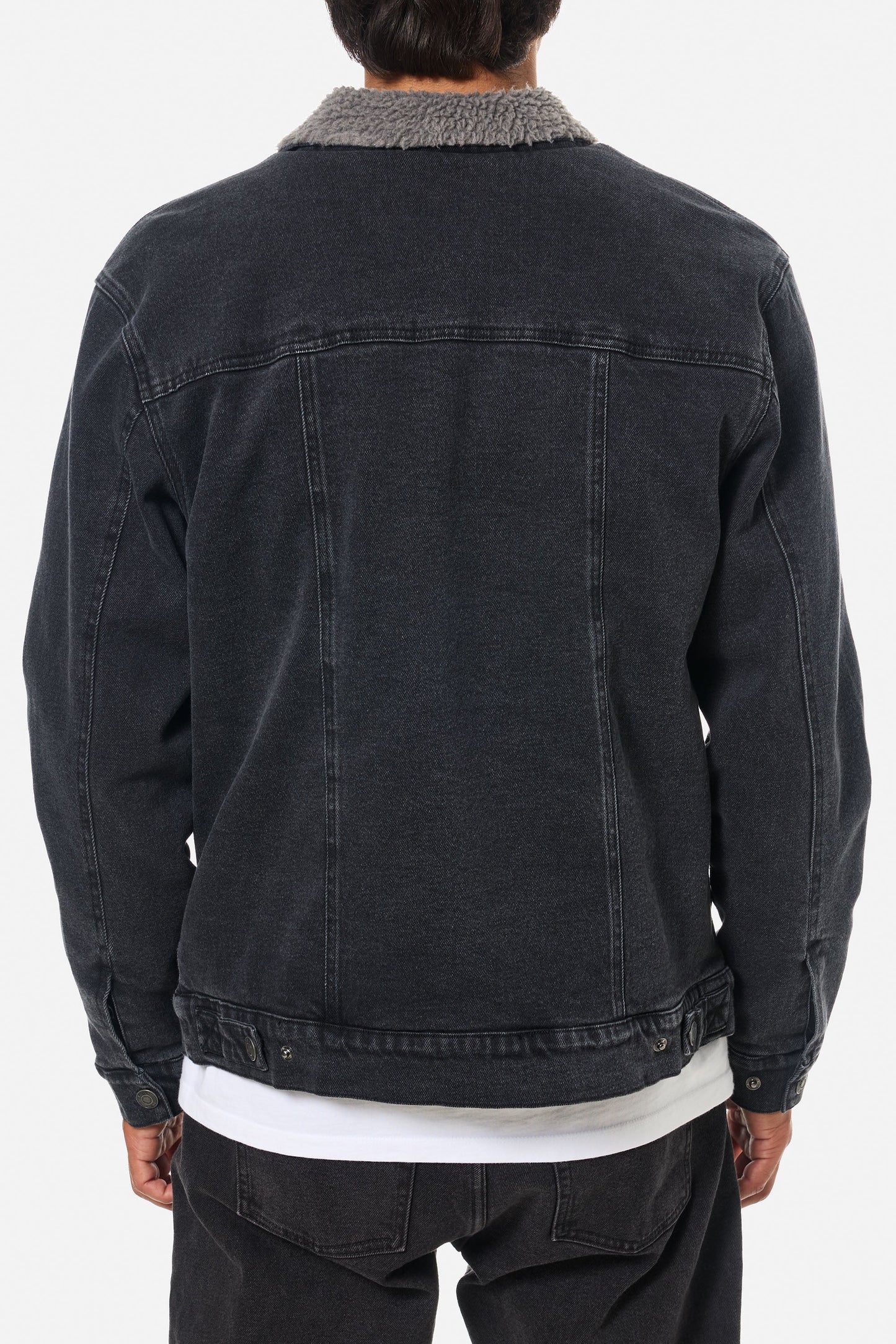 Harris Denim Jacket in Black | Katin
