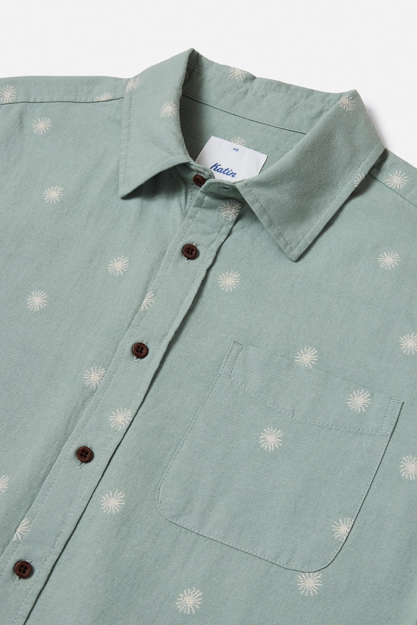 Shine Shirt in Aloe Green | Katin