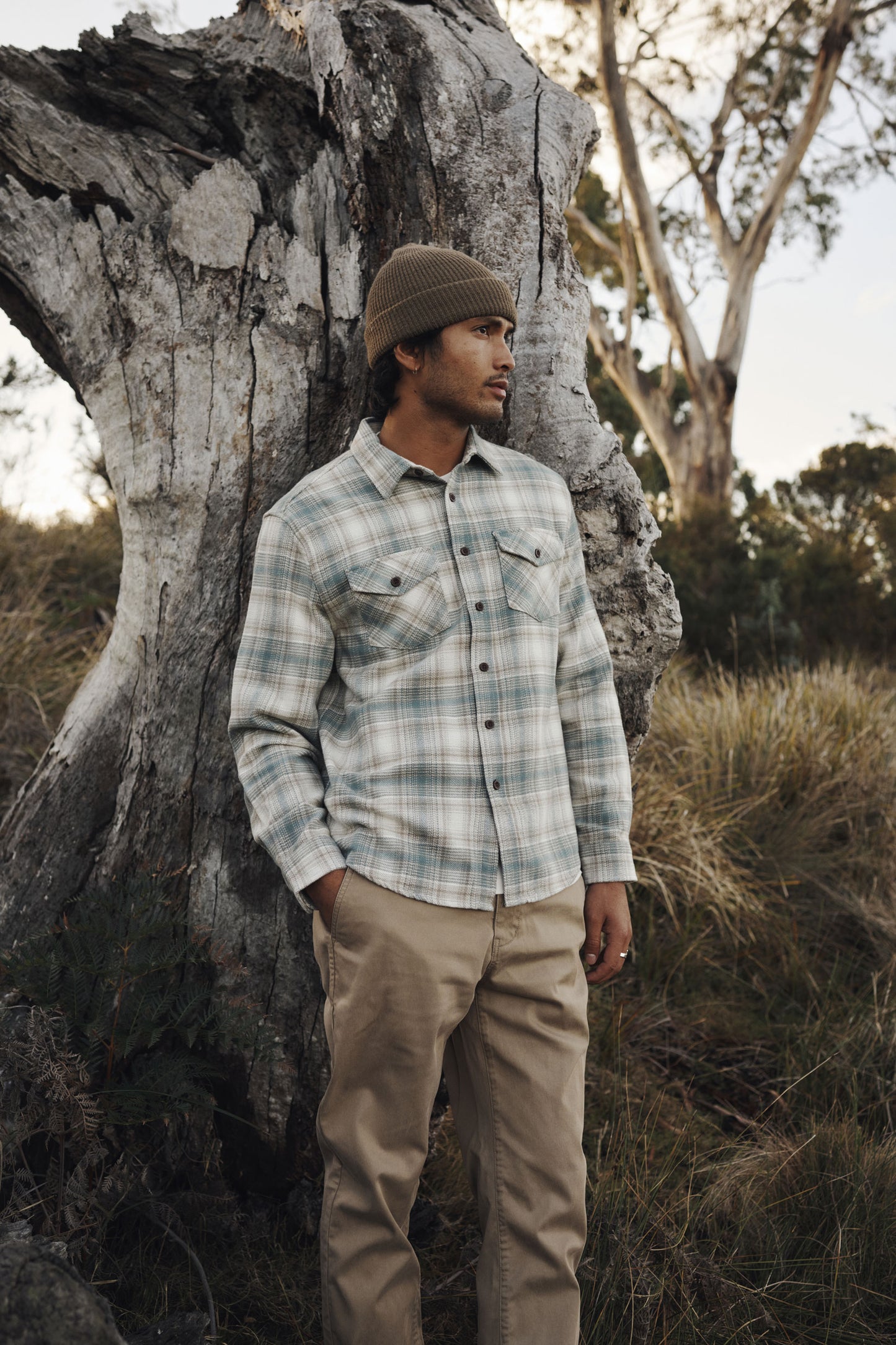 Sierra Flannel in Atlantic | Katin