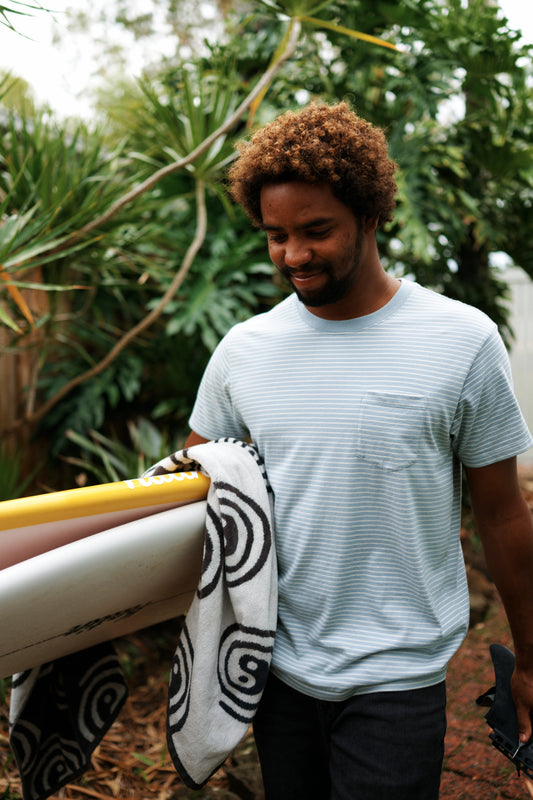 Finley Pocket Tee in Lago | Katin