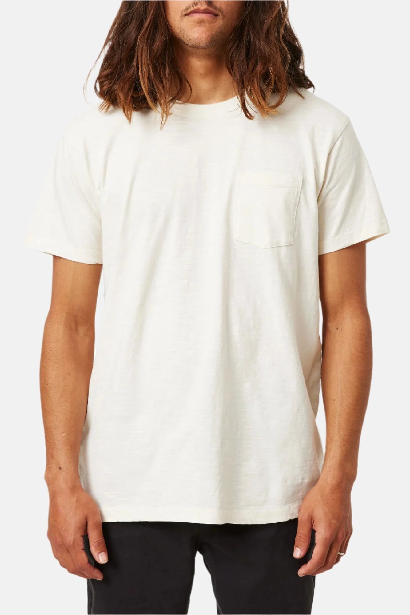 Slub Base Tee in Vintage White | Katin