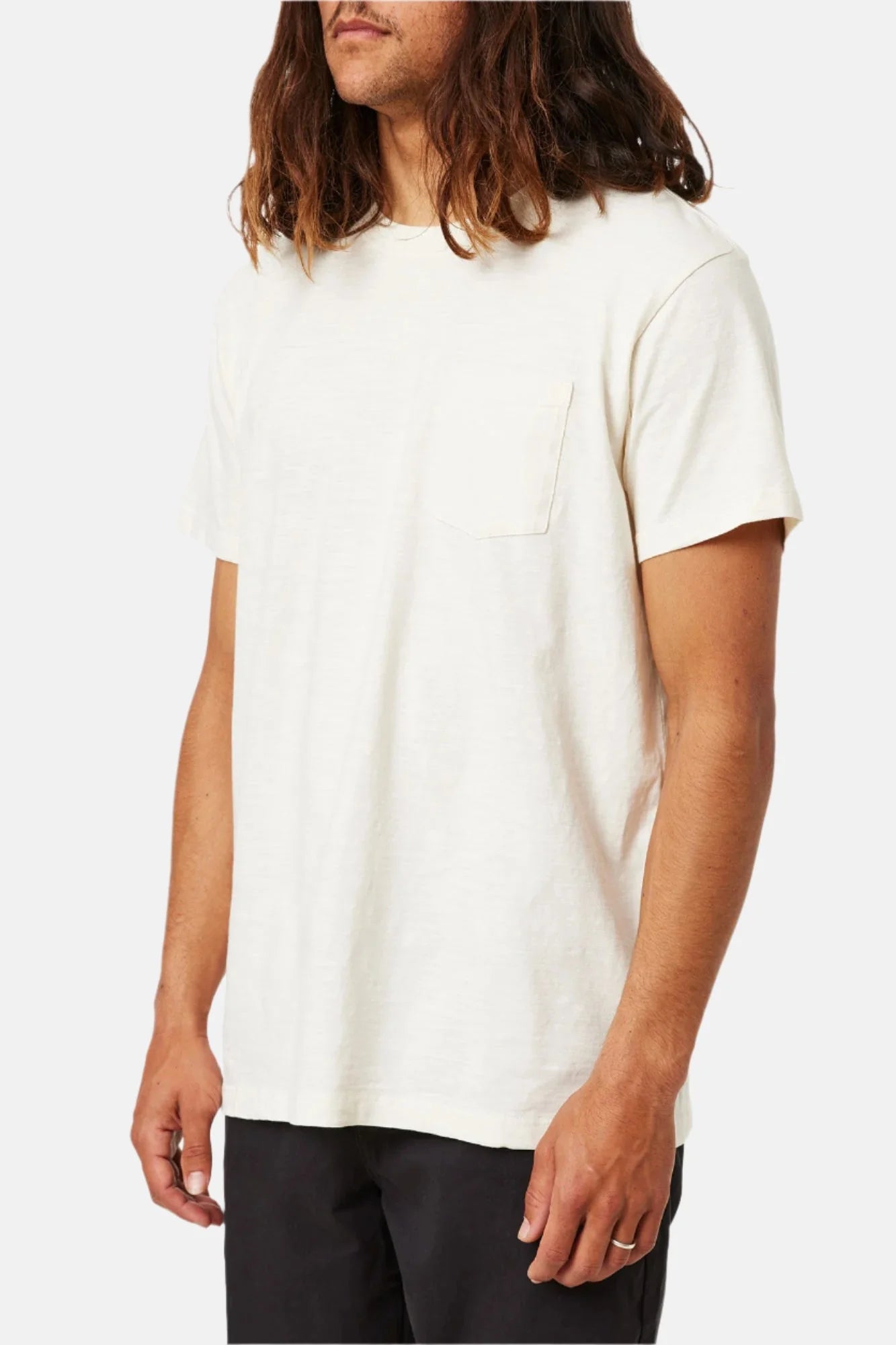 Slub Base Tee in Vintage White | Katin