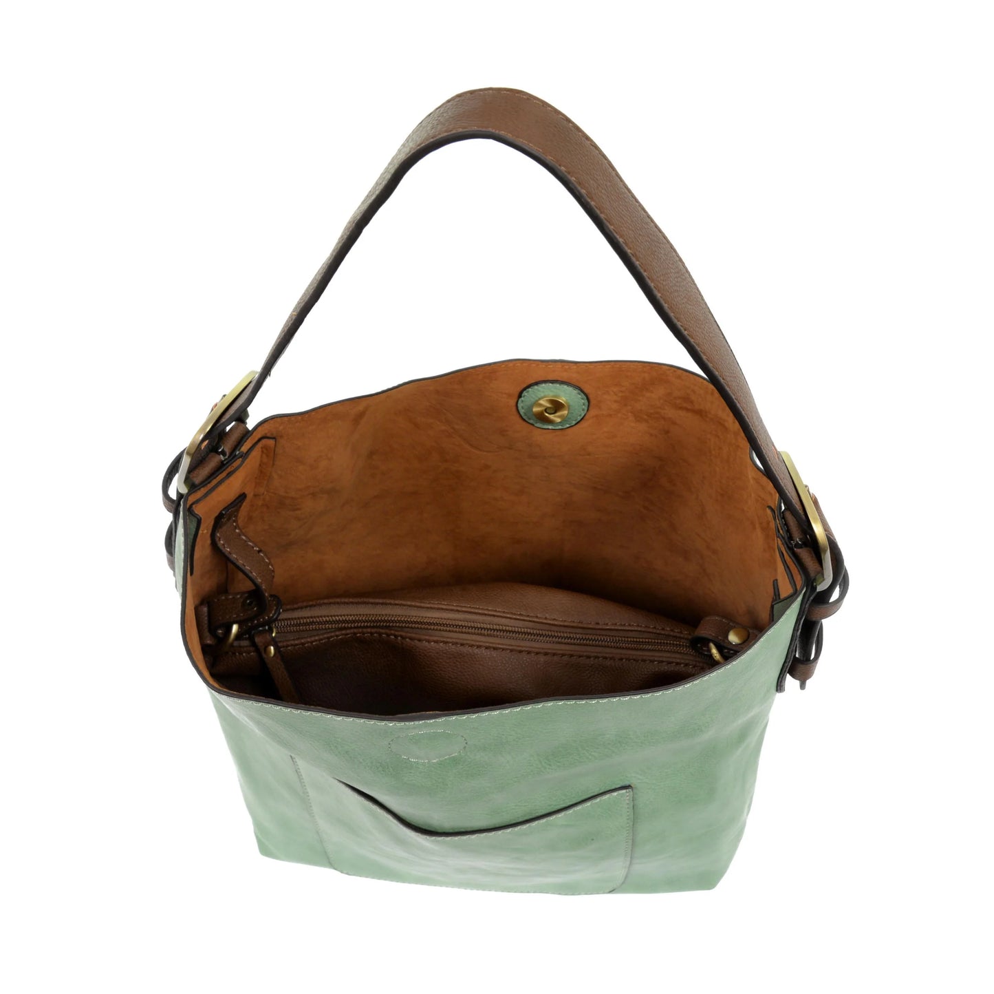 Hobo Handle Handbag in Bermuda