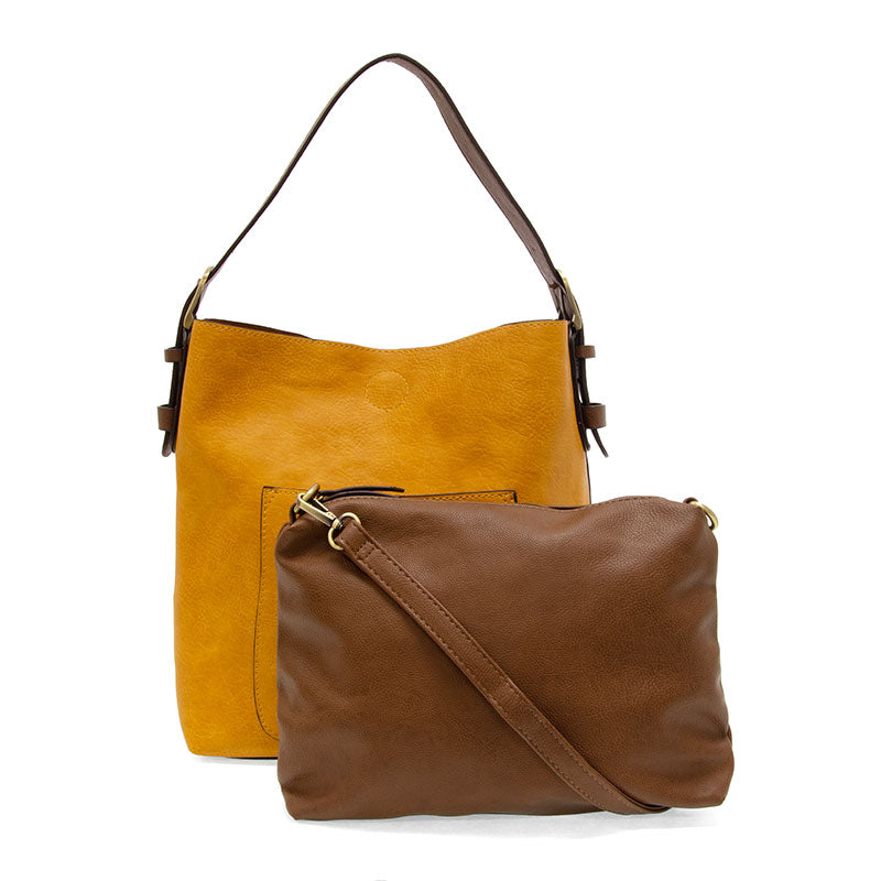 Hobo Handle Handbag in Honey