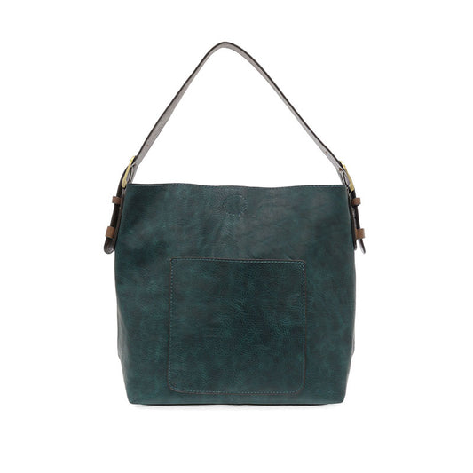 Hobo Handle Handbag in Vivid Deep Teal