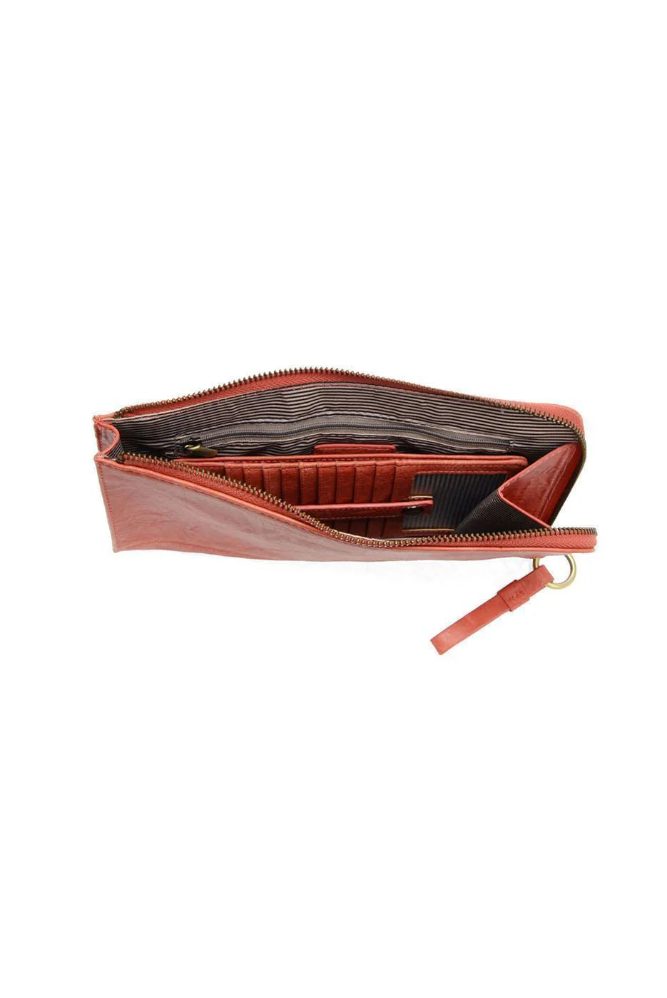 Karina Wristlet in Desert Coral