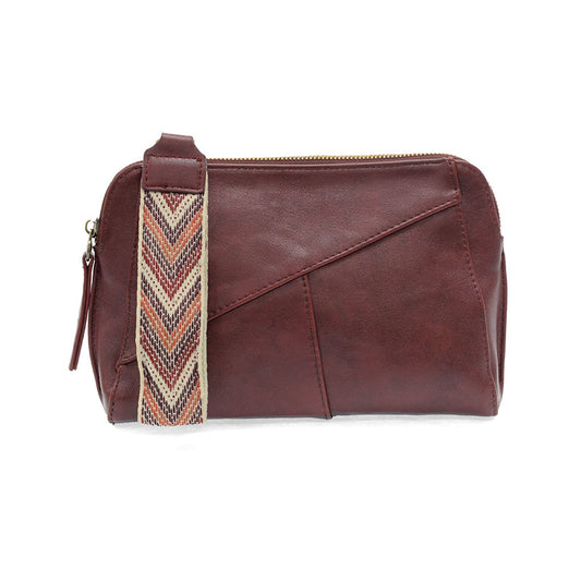 Gigi Crossbody Bag in Currant