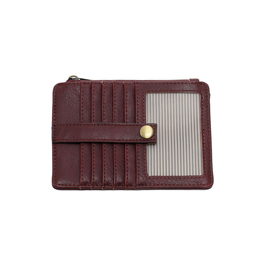 Penny Mini Travel Wallet in Blackberry