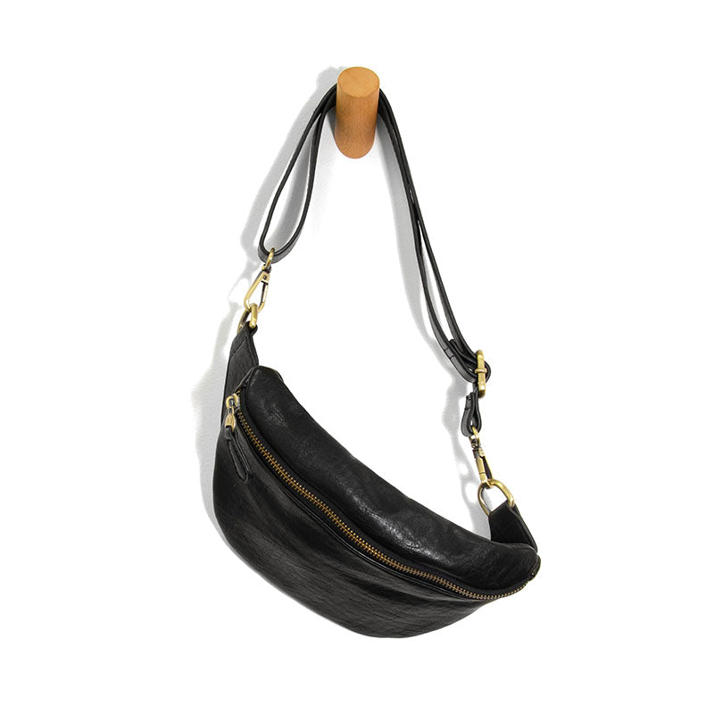 Shiloh Belt Bag in Black