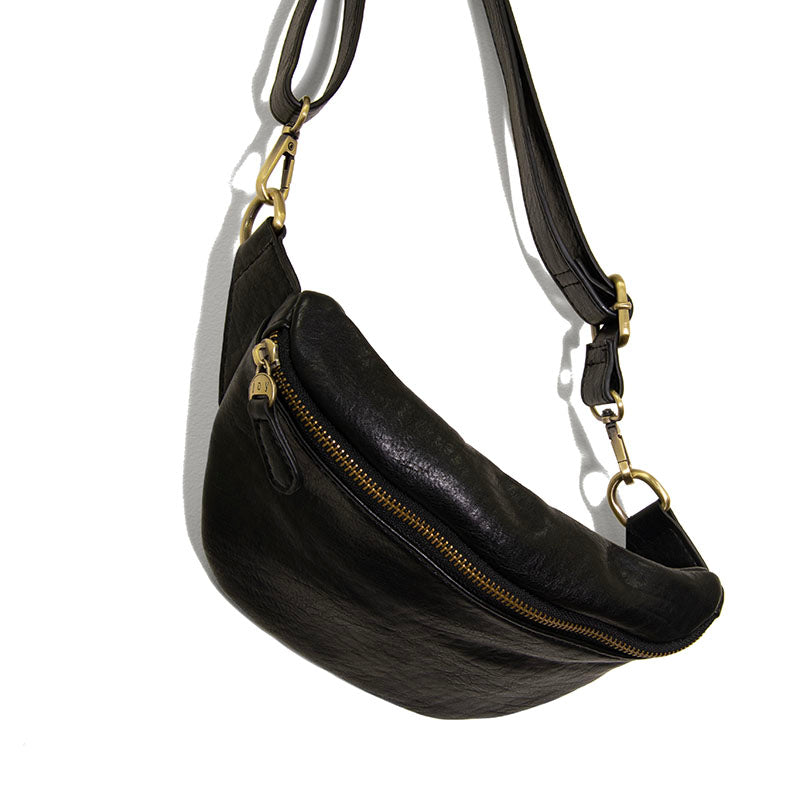 Shiloh Belt Bag in Black