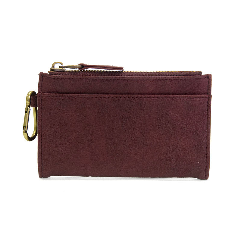 Bobbie Bifold Wallet in Aubergine