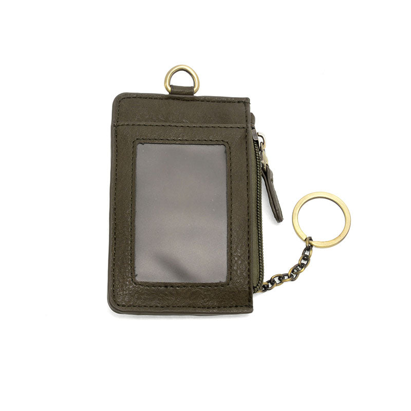 Dolly Card Wallet in Dark Moss
