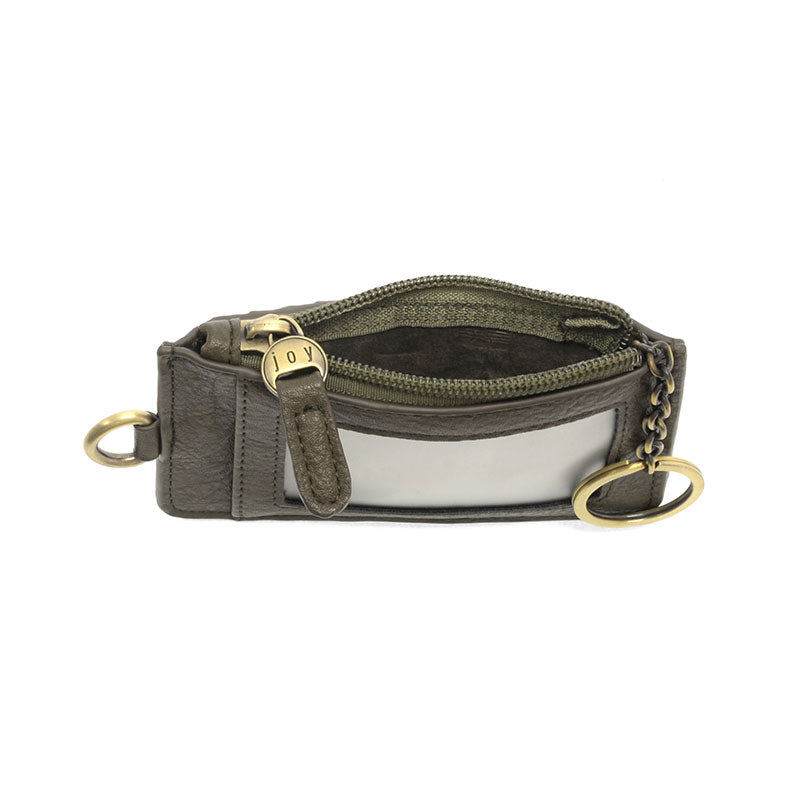 Dolly Card Wallet in Dark Moss