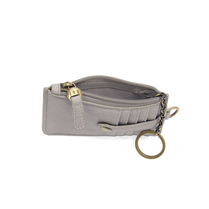 Dolly Card Wallet in Light Grey