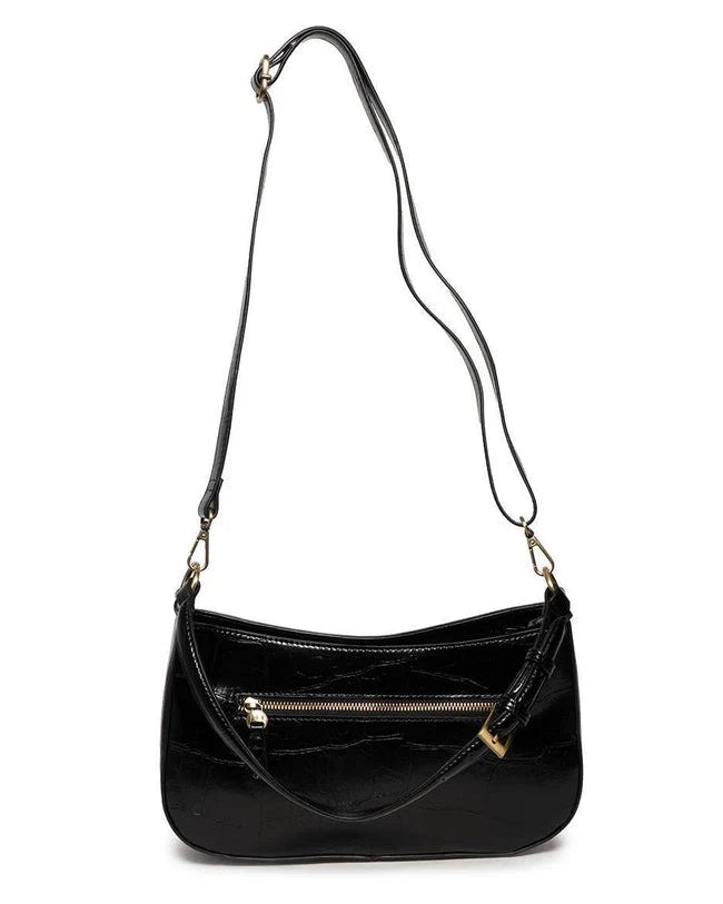 Erin Shoulder Bag in Black
