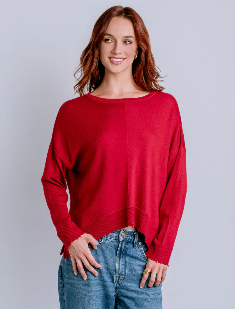 Lawson Sweater in Holly Berry | Kerisma