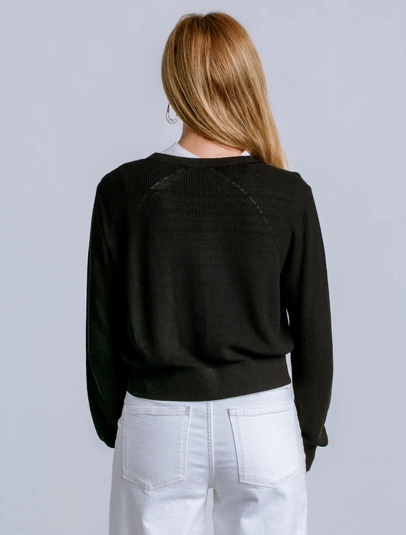 Misu Cardigan in Black | Kerisma