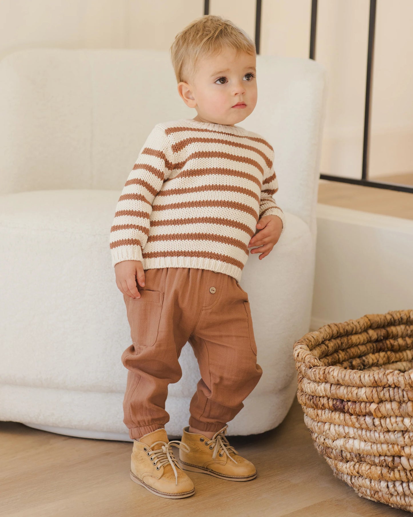Cedar Stripe Rex Sweater