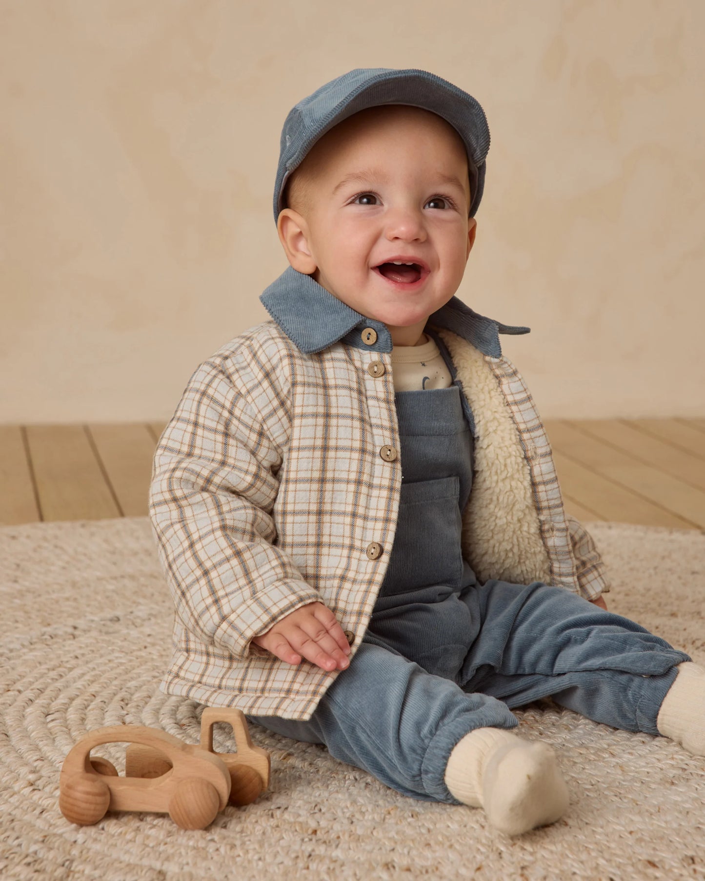 Blue Plaid Ford Jacket