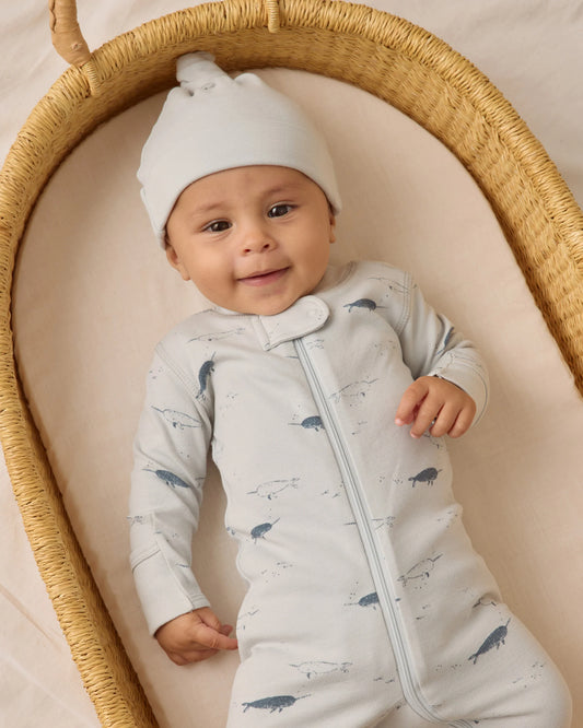 Narwhals Long Sleeve Zip Sleeper