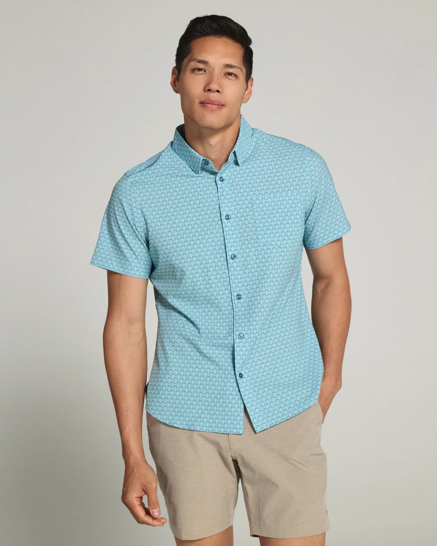 Layne Shirt in Mint | 7Diamonds