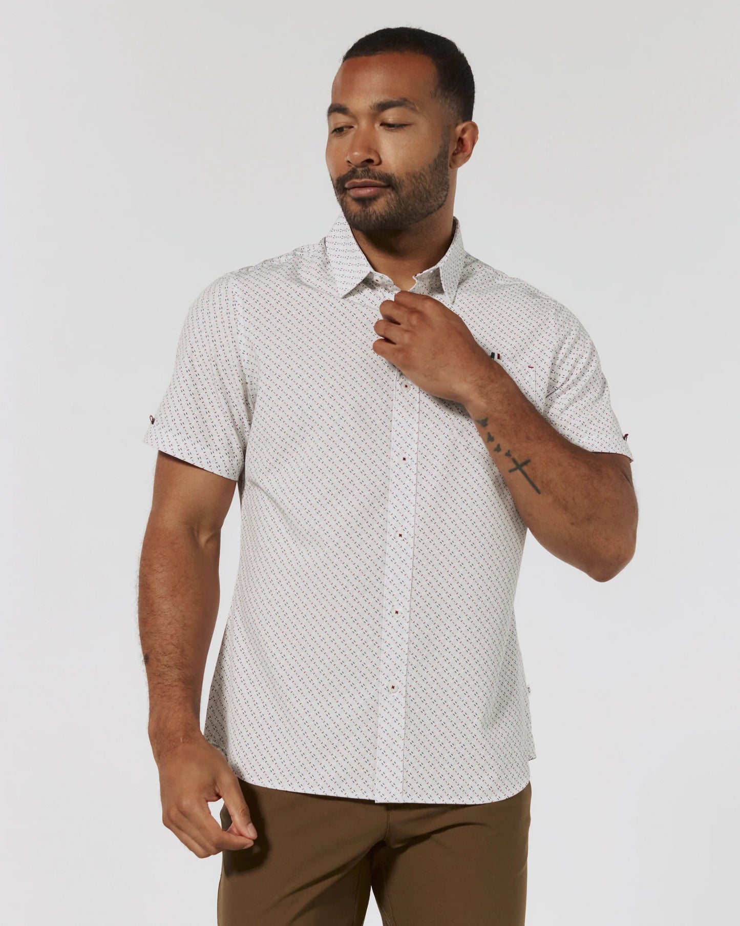 Arcos Shirt in Navy | 7Diamonds