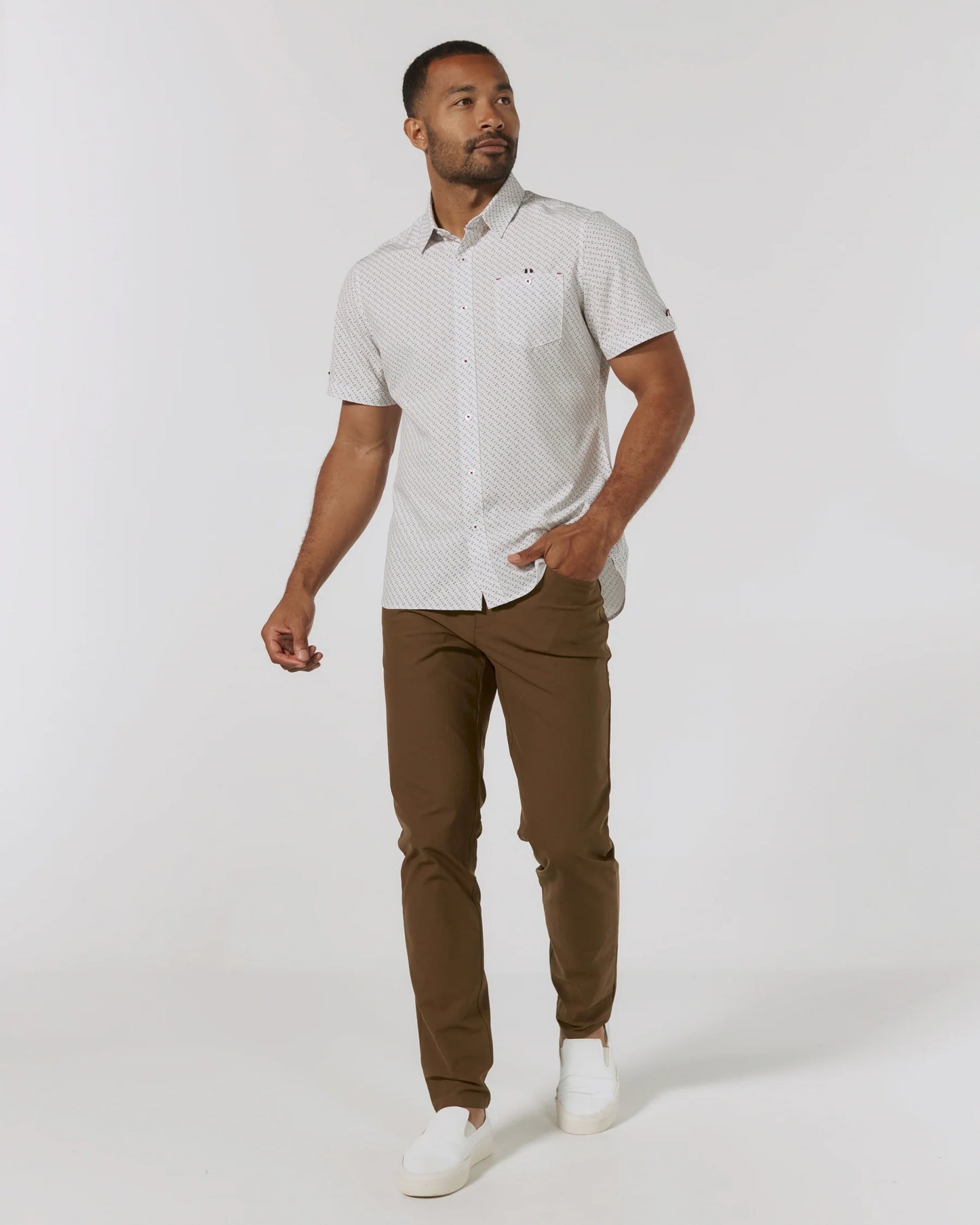 Arcos Shirt in Navy | 7Diamonds