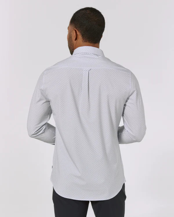 Welles Long Sleeve Shirt in Grey | 7Diamonds