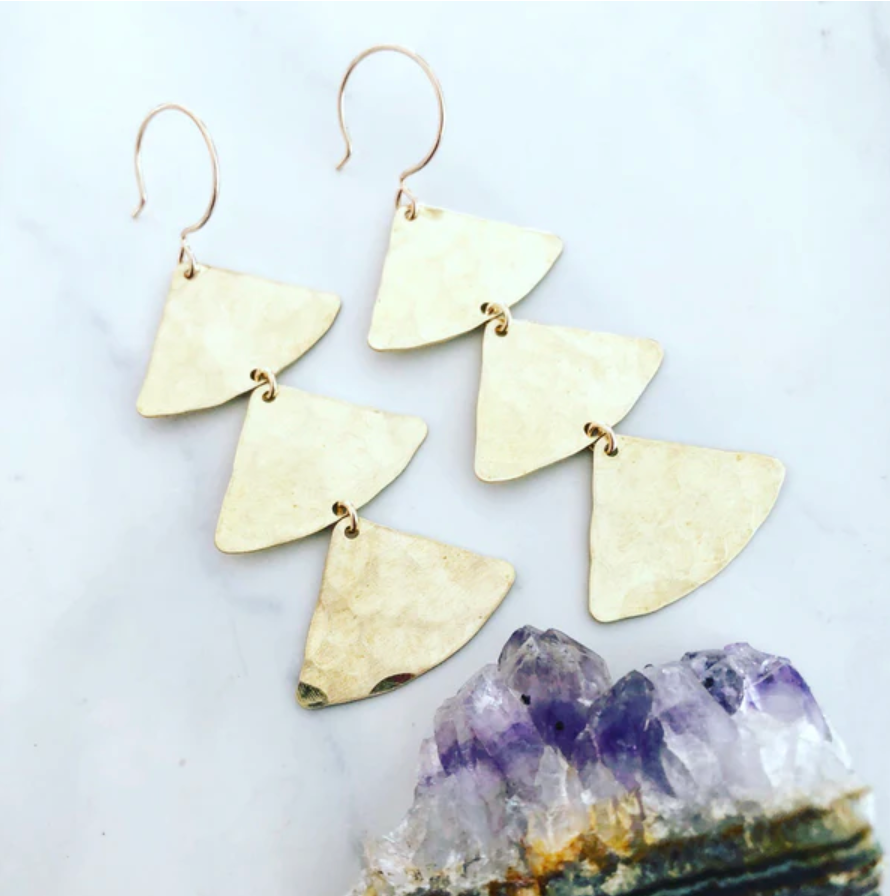 Fan Dangle Earrings | Navone