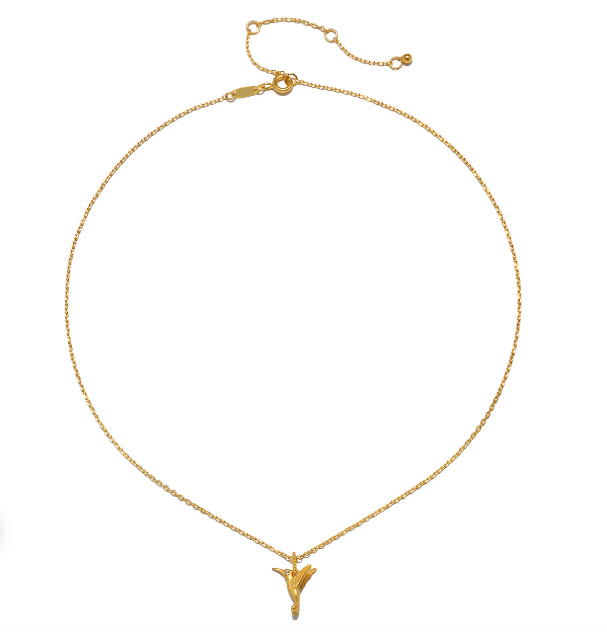 Gold Hummingbird Necklace | Satya
